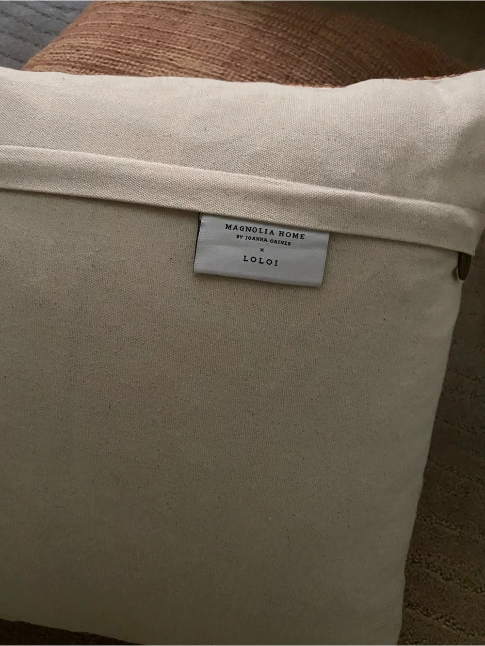 Penelope Terracotta Down Pillow by Magnolia